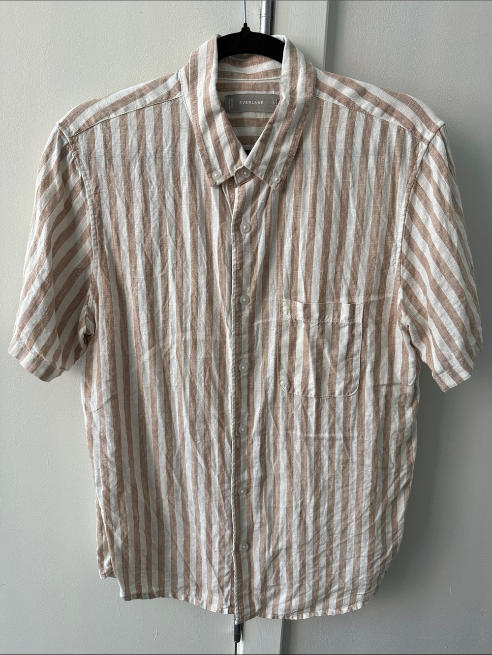 Everlane The Classic Short-Sleeve Shirt in Linen